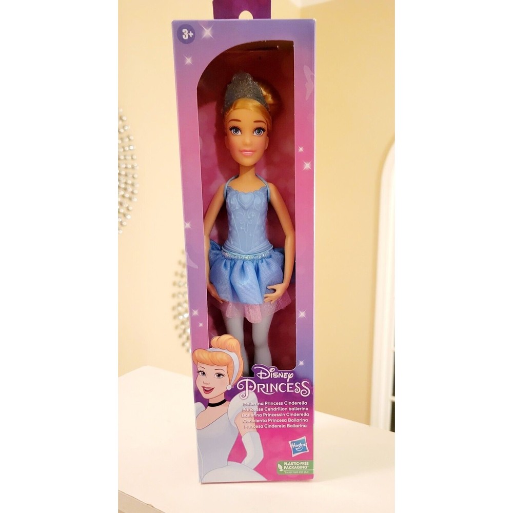 Disney Ballerina Princess Cinderella Doll 11 Inches by Hasbro